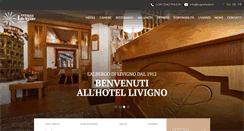 Desktop Screenshot of livignohotel.com